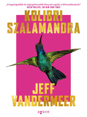 cover image of Kolibri szalamandra
